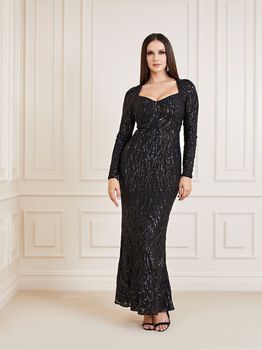 Marciano Sequins Long Dress