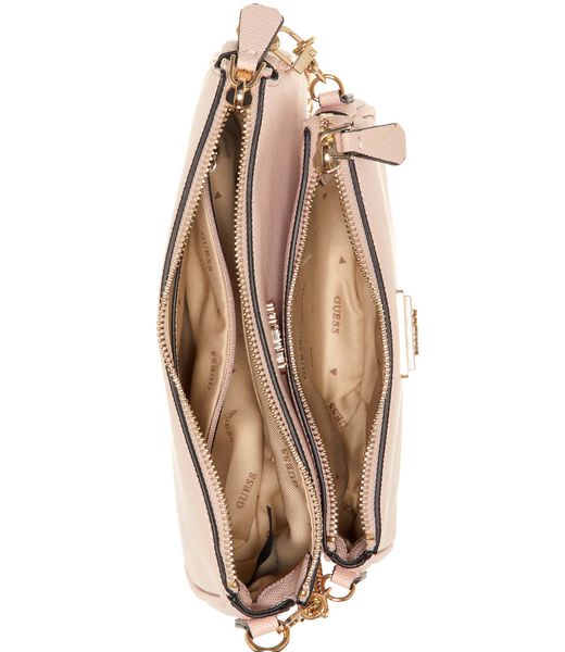 Noelle Saffiano Mini Crossbody Bag