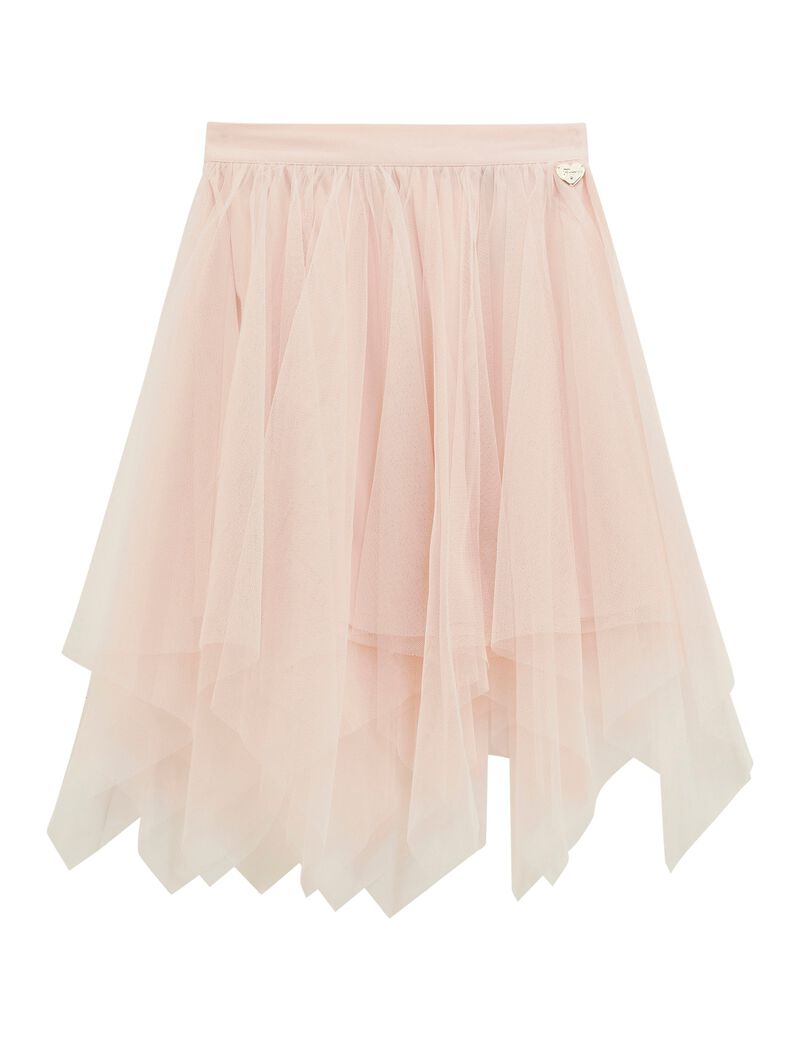 Mesh mini skirt_ceremony