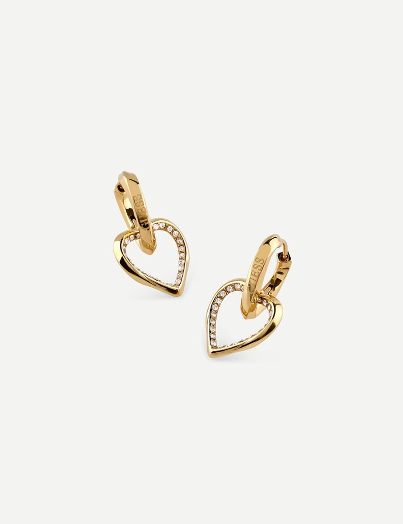 25Mm Mon Amour Two Hearts Earr