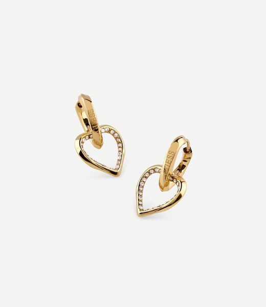 25Mm Mon Amour Two Hearts Earr