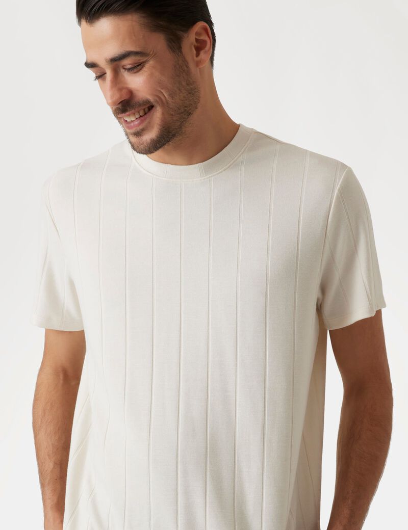 Rib-knit top