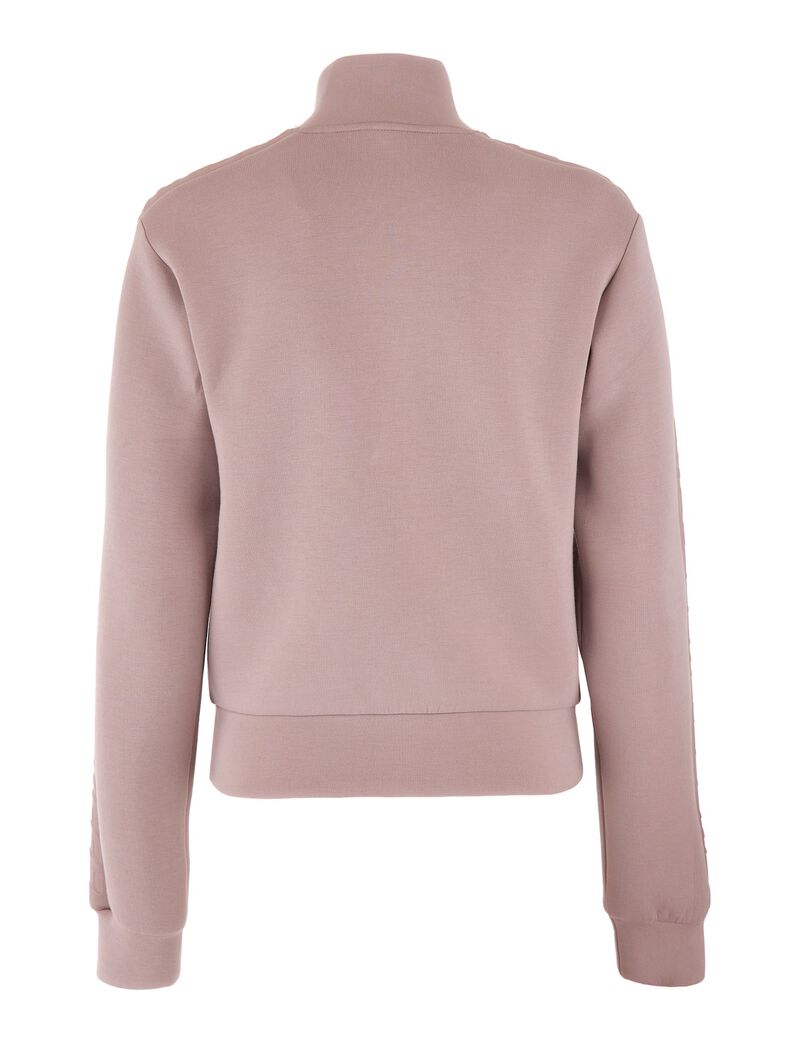 Front zip sweatshirt