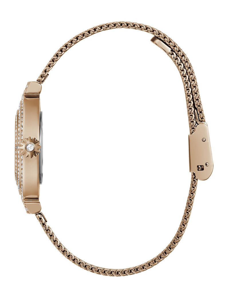 Rose Gold Tone Analog Watch