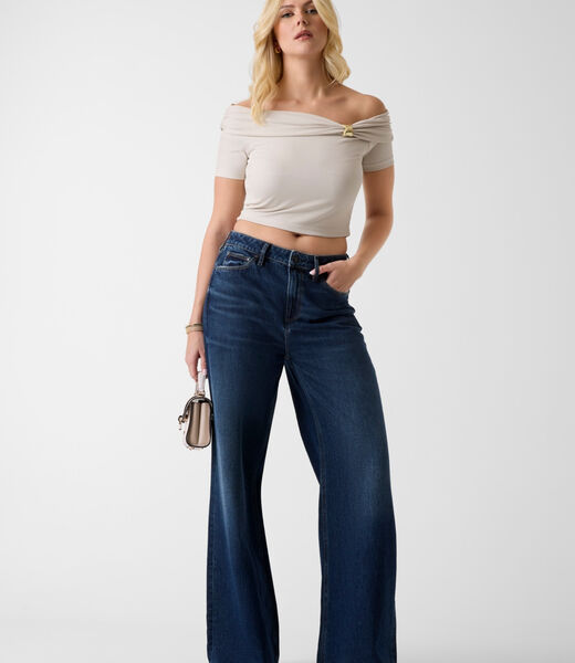 BRIGITTE OFF SHOULDER TOP