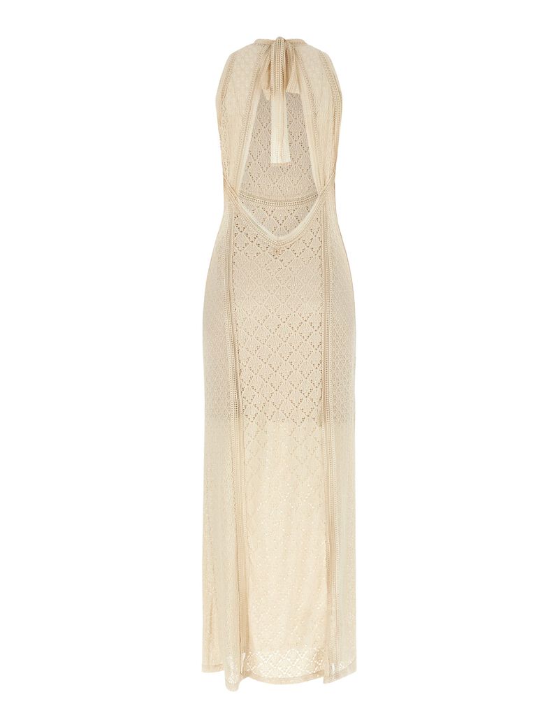 guess openwork long dress