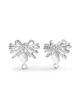 22Mm Bow & Pearl Studs Rh