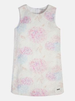 All Over Floral Lace Insert Dress
