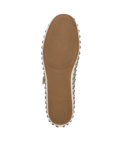 Embellished Mary Jane Ballet Flats