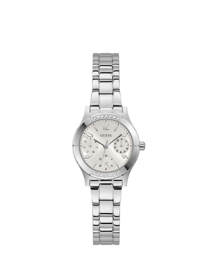 Silver Multifunction Watch