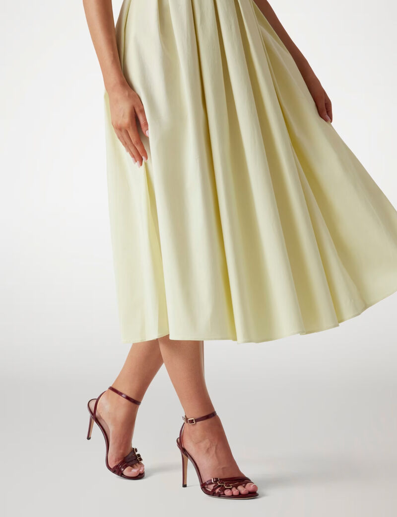 Stretch midi dress