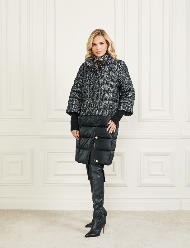 Marciano Herringbone Puffer