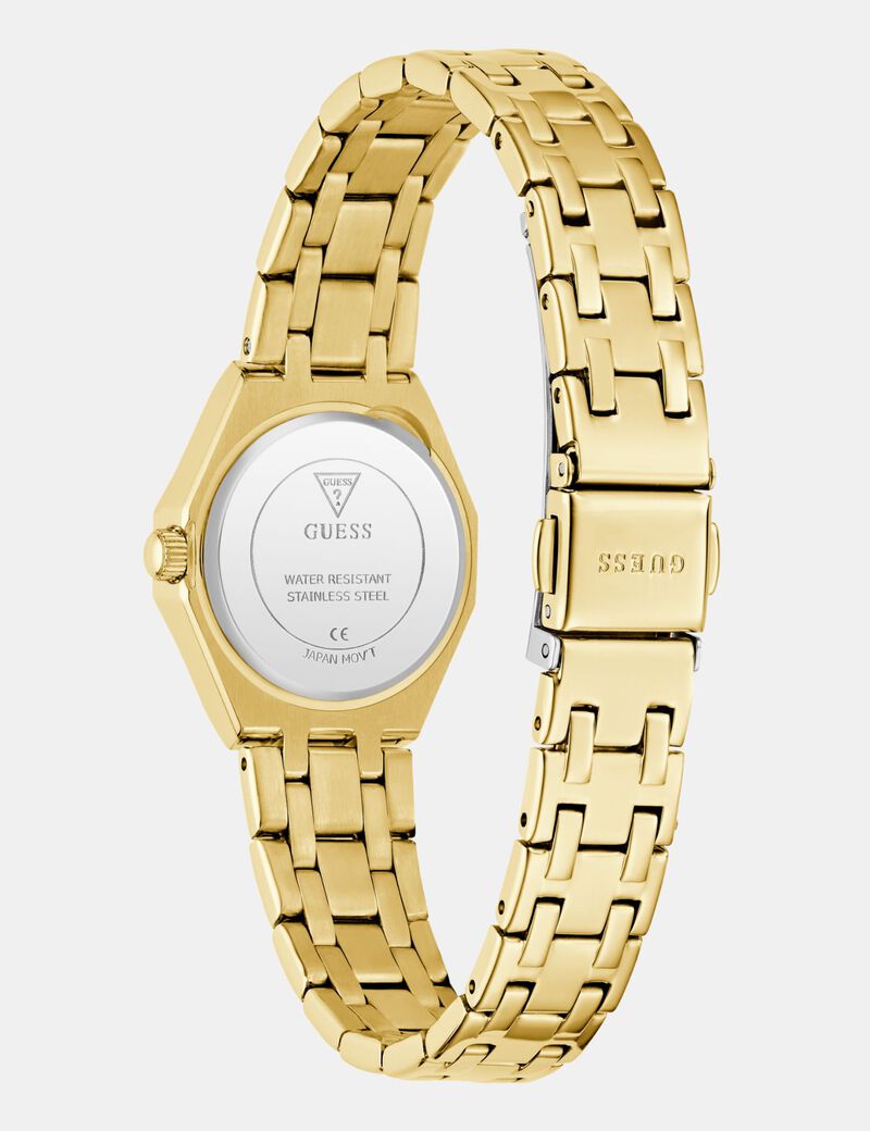 Ladies Gold Tone Analog Watch