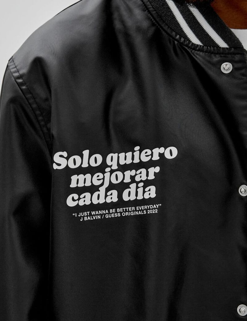 J Balvin Front Logo Jacket