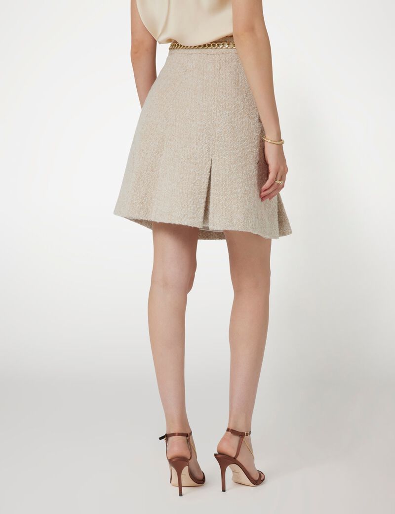 Marciano tweed mini skirt