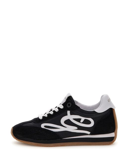 SKROLL - SUEDE-BEIGE/NATURALS