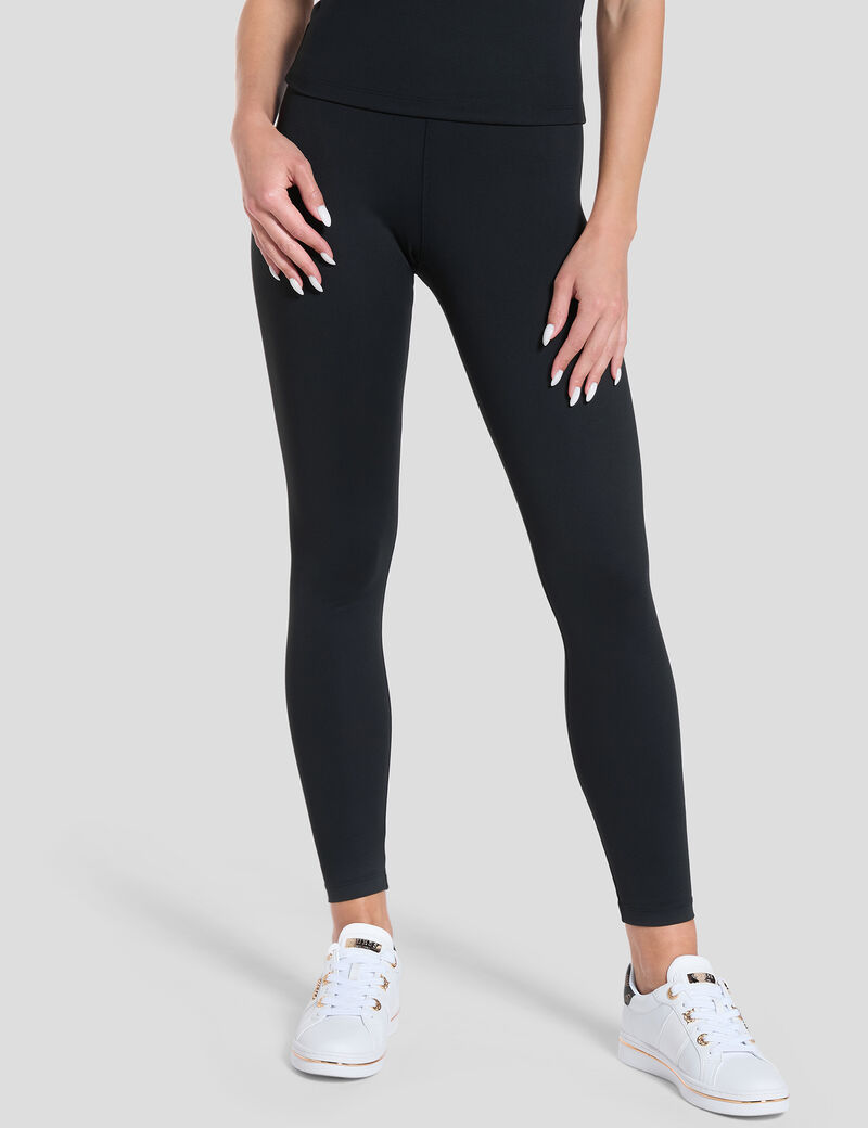 guess printed logo leggings
