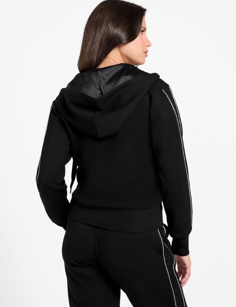 Scuba sweatshirt with hoodie