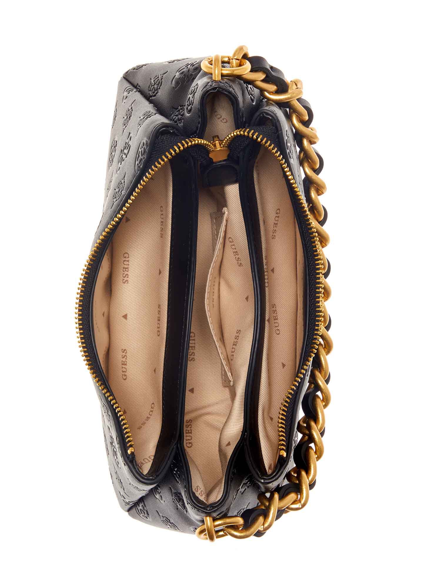 Millie top zip 2025 shoulder bag in visetos