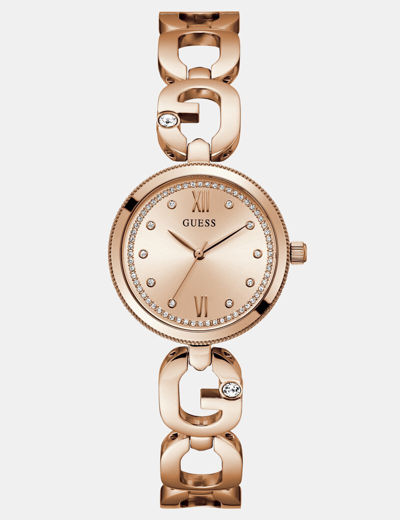 Ladies Rose Gold Tone Analog Watch