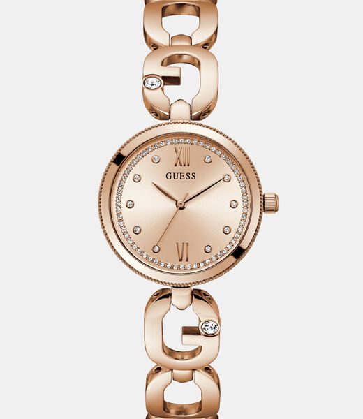 Ladies Rose Gold Tone Analog Watch