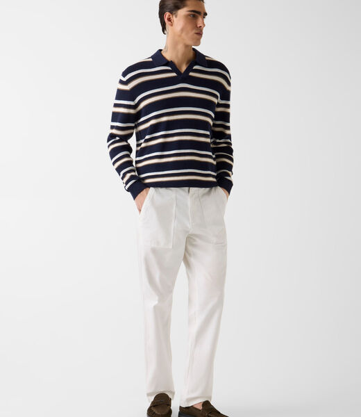 SS KNITTED BOWLING KNIT TOP