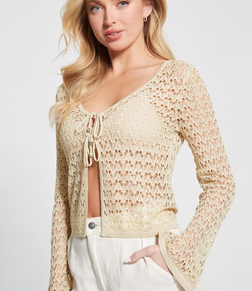 Lurex cardigan