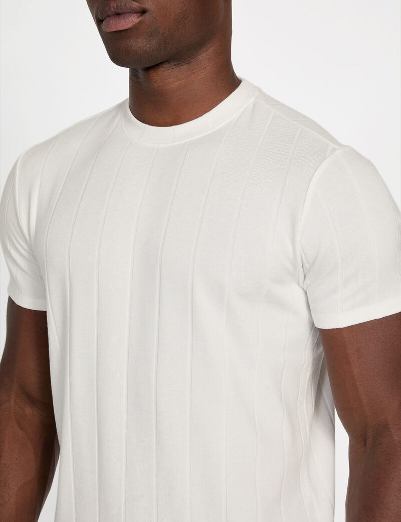 Rib-knit top