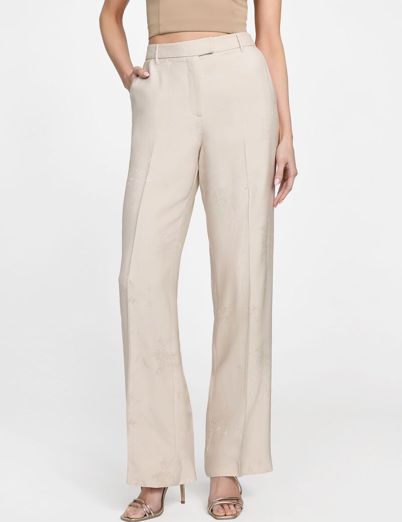 Marciano jacquard straight pants