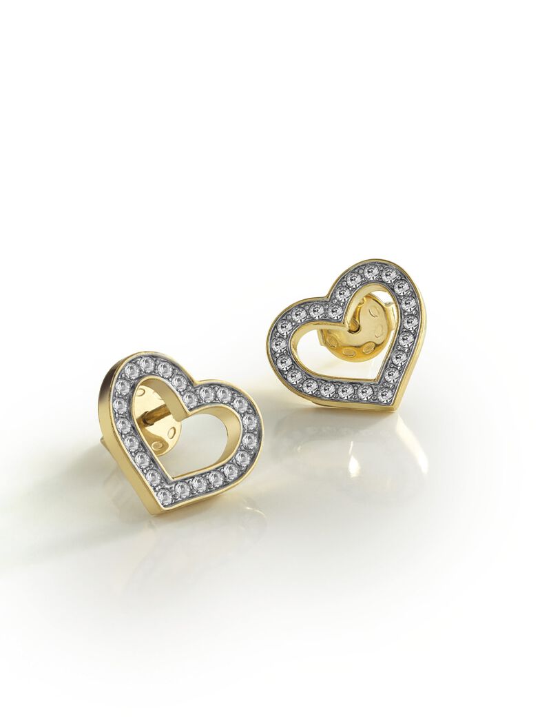 Shine On Me Heart Earrings