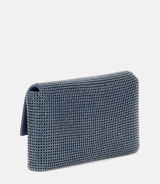 Zalina rhinestone mini crossbody bag