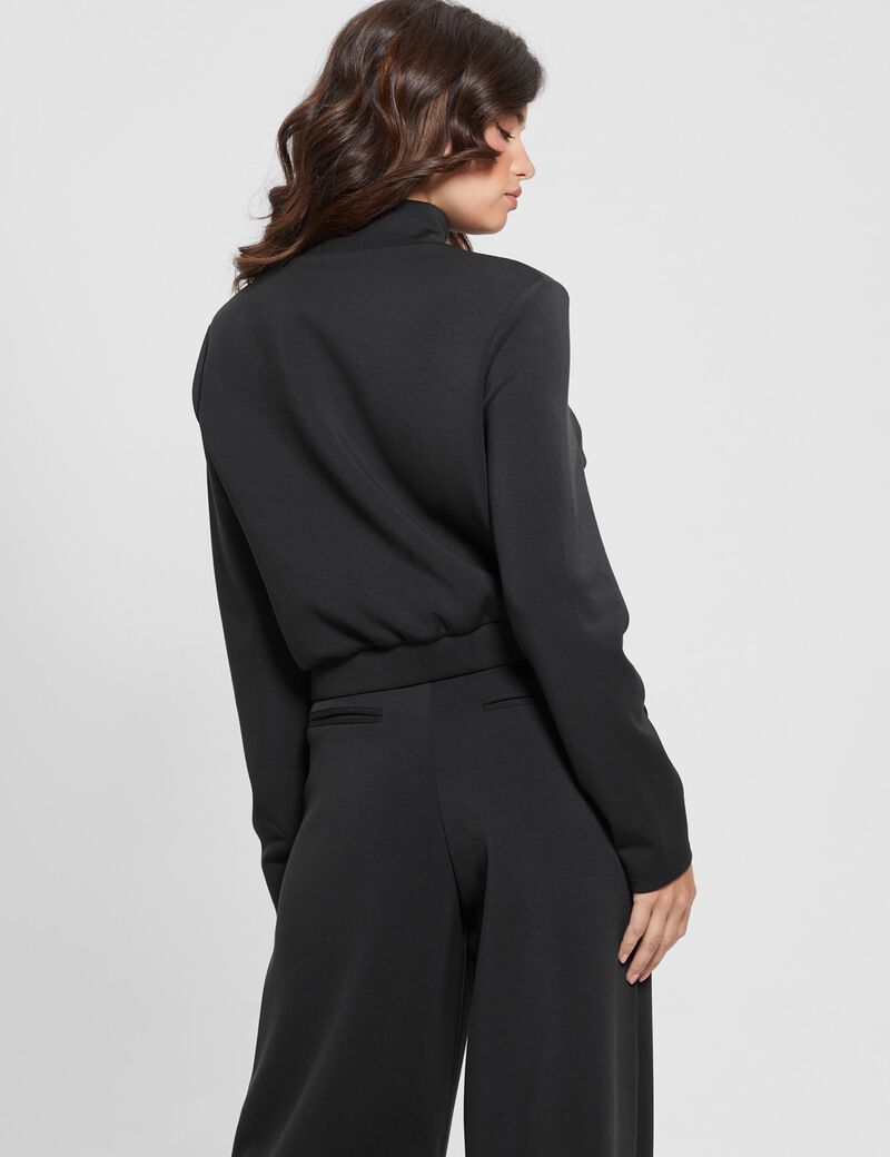 High neck sweatshirt