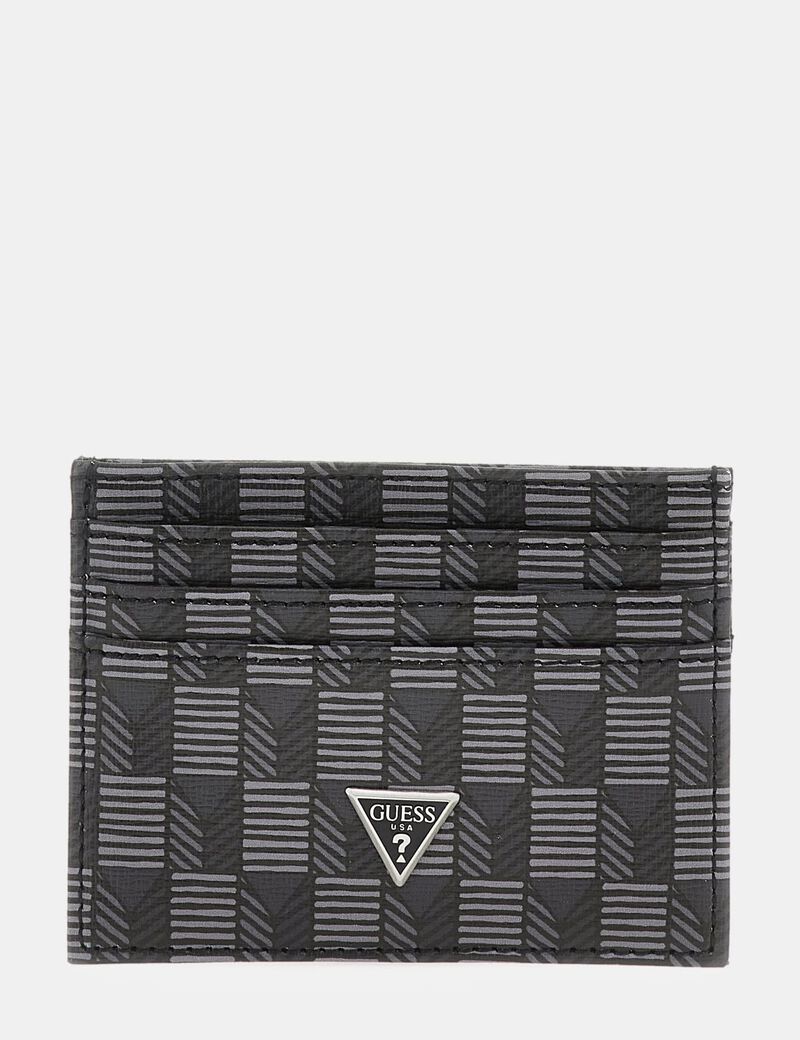 Mito geometric print card holder