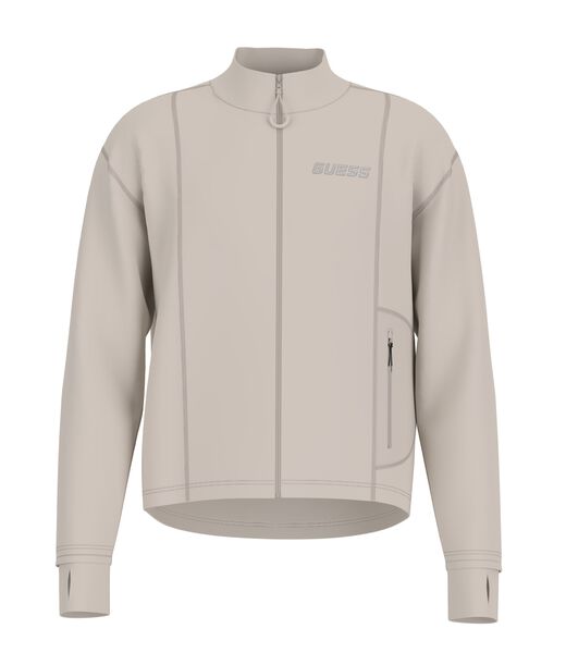 Zip-up sweatshirt