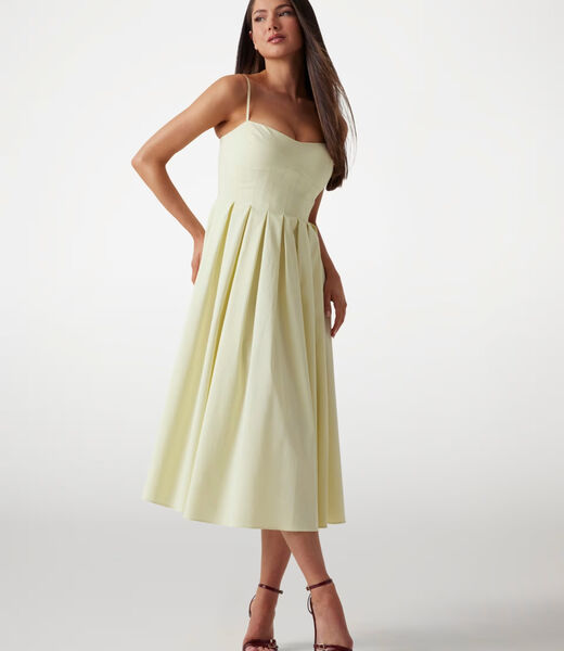 Stretch midi dress
