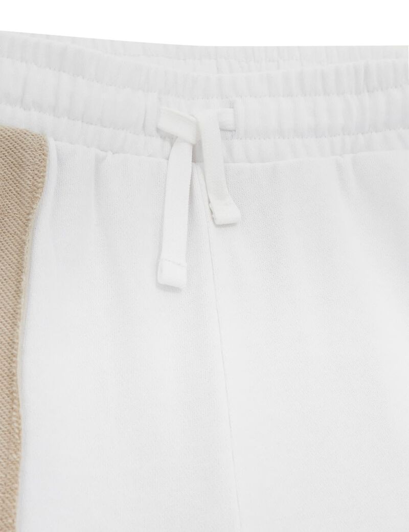 Color block oversize shorts