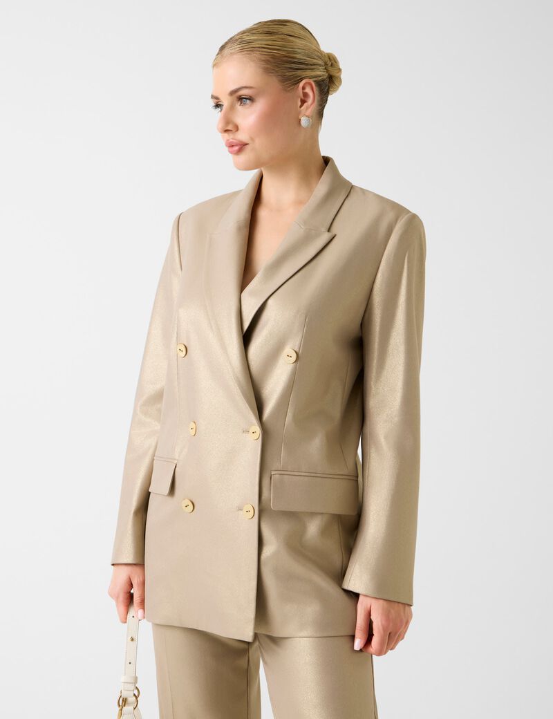 Double breasted blazer