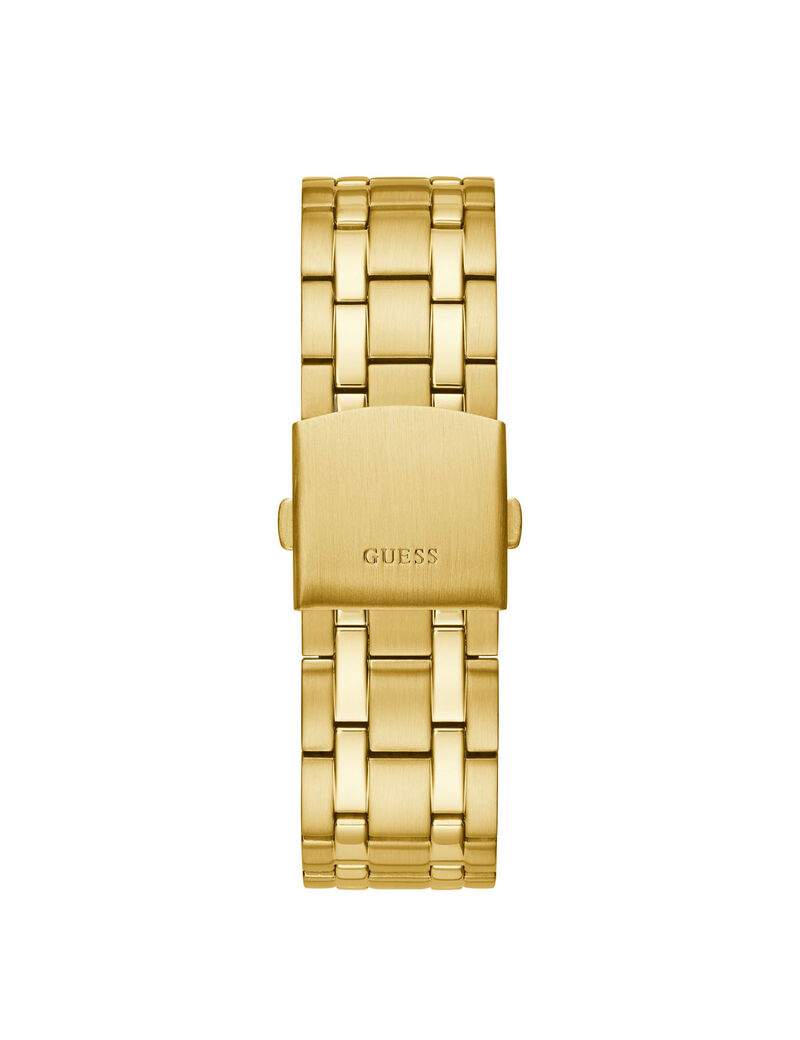Black And Gold Multifunction Watch