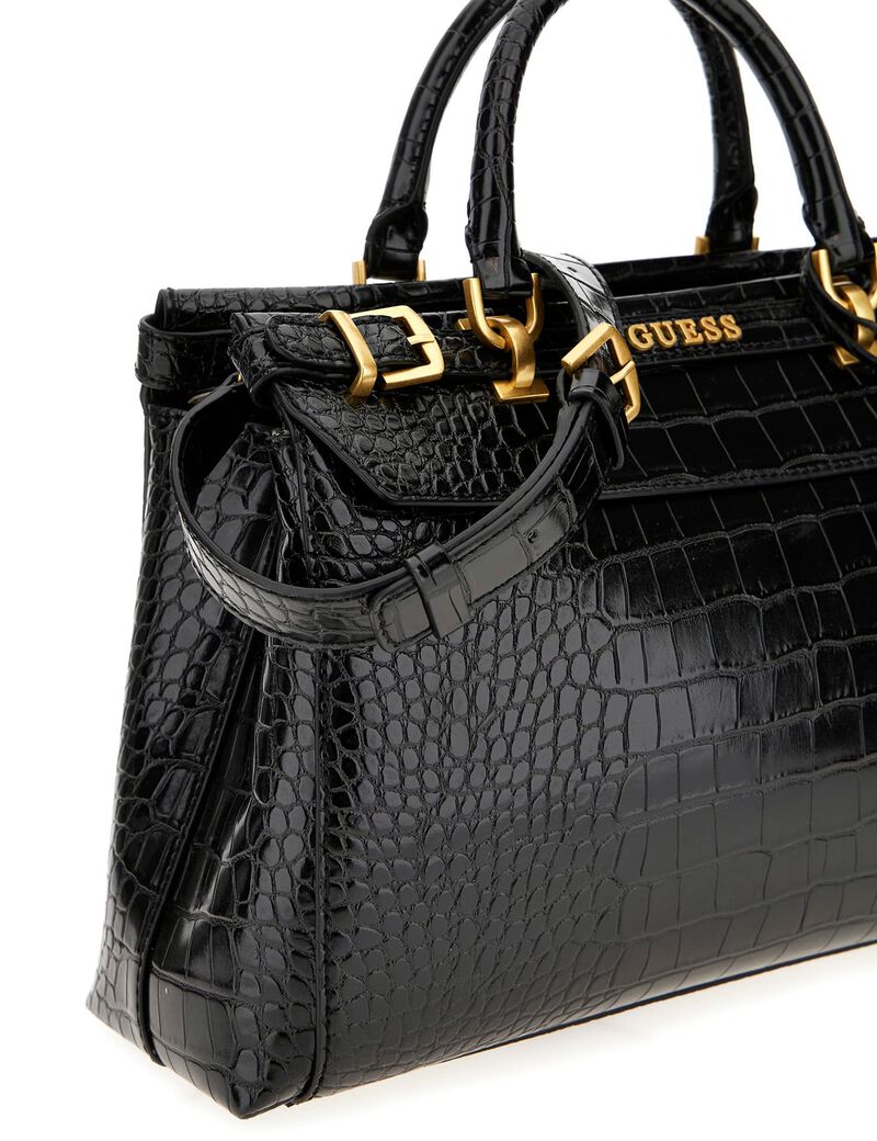 Sestri croc-print handbag