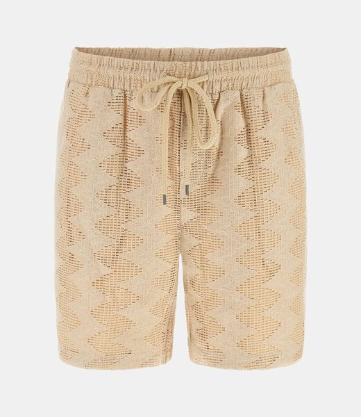 LATTICE KNIT SHORT