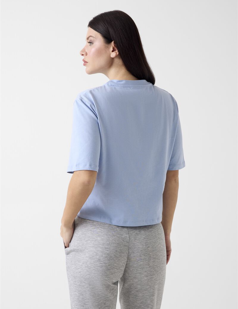 Embroidered logo T-shirt