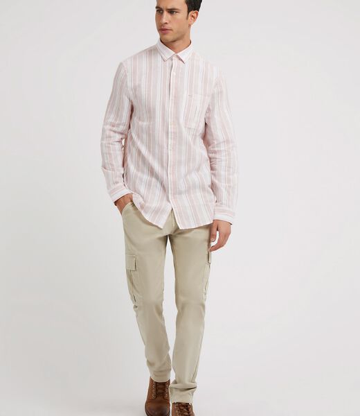 All over striped shirt