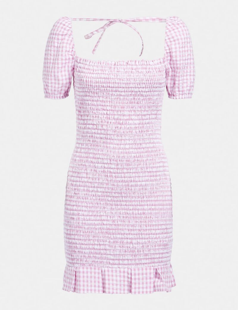 Gingham Check Dress