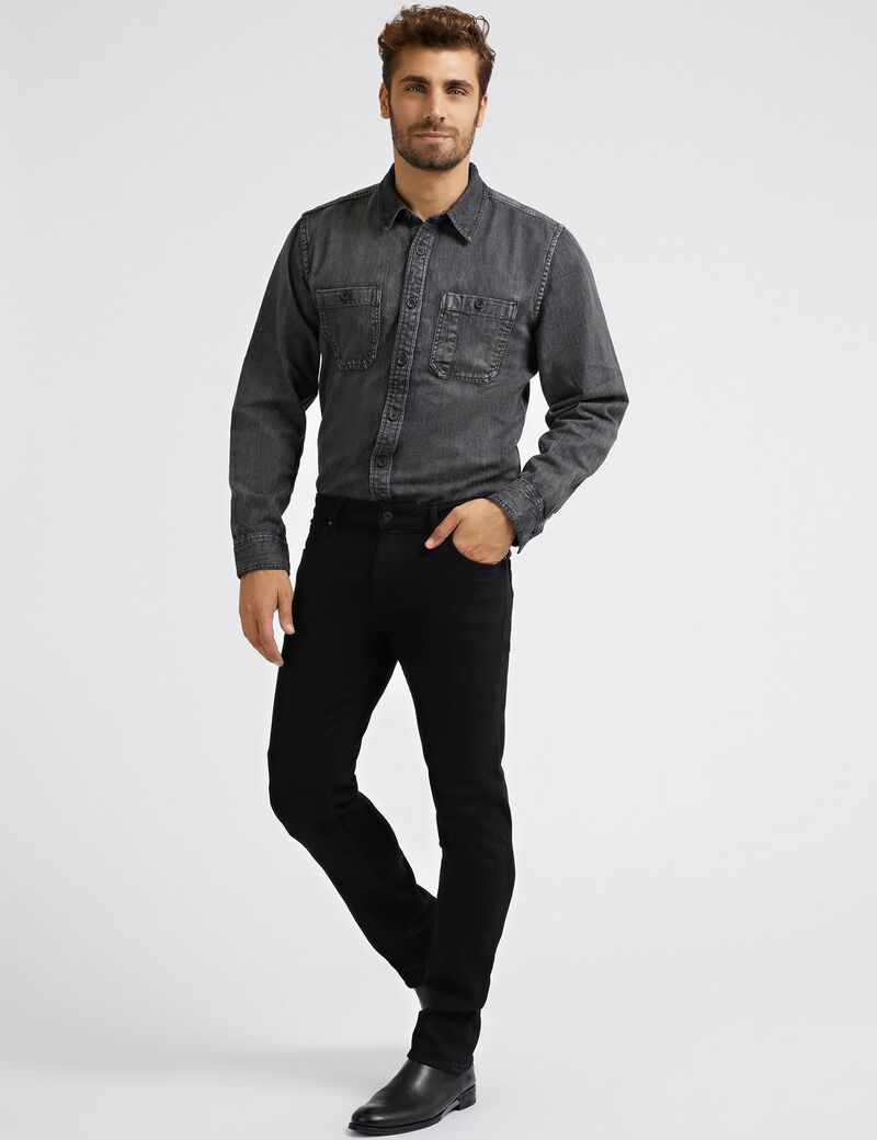 Slim fit denim pant