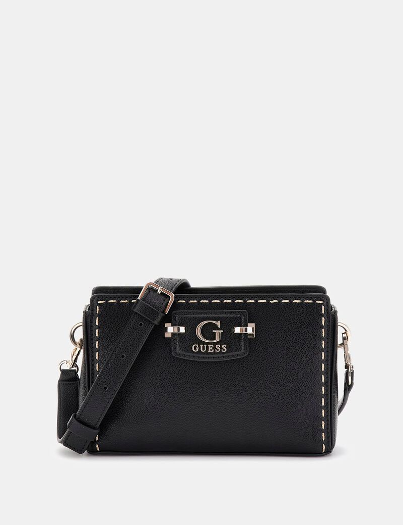 Nastra stitch-detail mini crossbody
