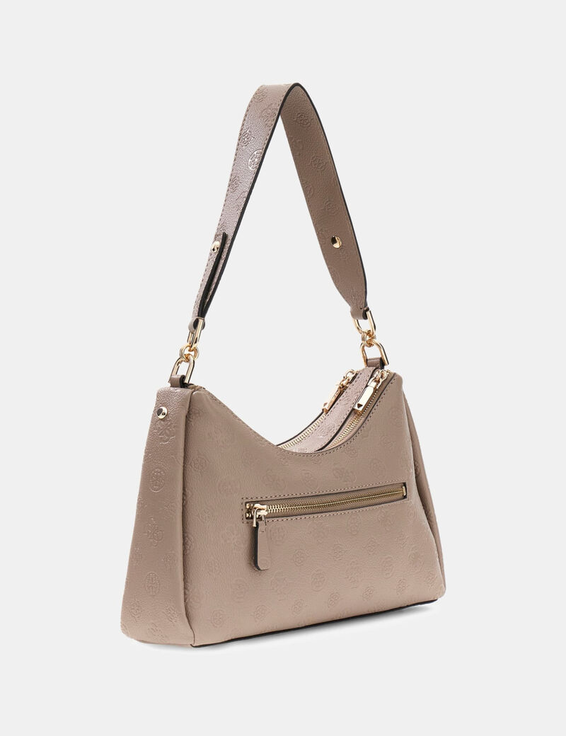 guess anise double zip shoulder bag