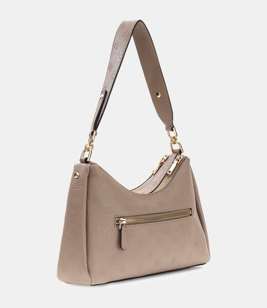guess anise double zip shoulder bag