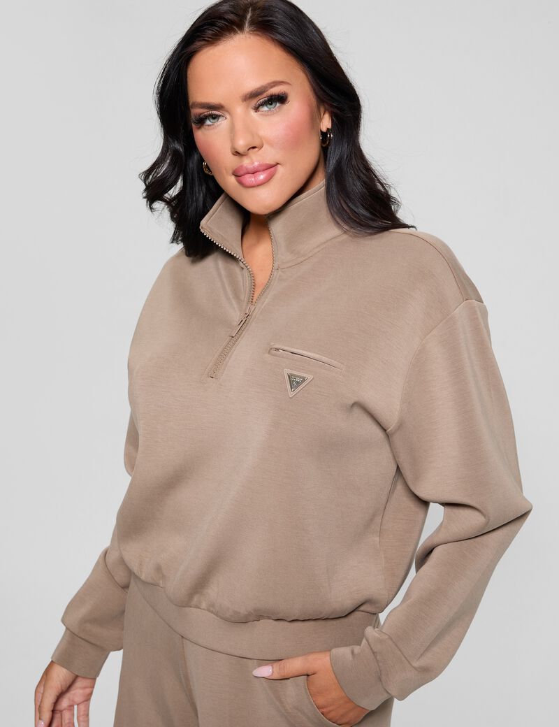 Olympe half zip sweatshirt