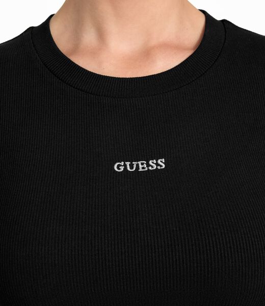 بلوزة قصيرة محبوكة