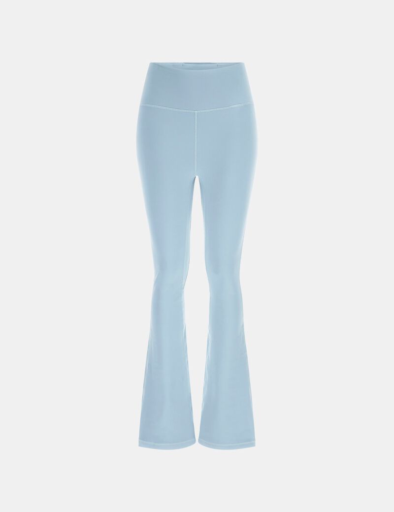 High rise flare legging